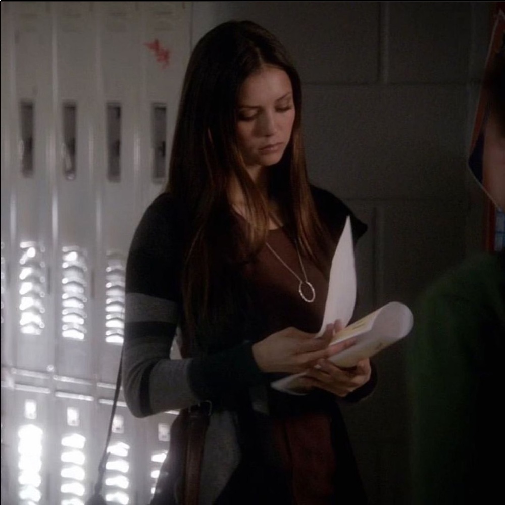 (SOLD) Elena Gilbert John & Jenn Cardigan Alt Size M